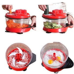 2025 manuel robot culinaire hachoir rapide lames en acier inoxydable pour légumes boulette remplissage hachoir à viande - Product Image 5