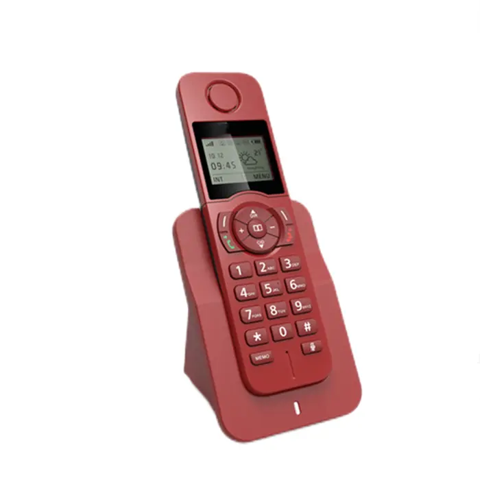 OEM Factory Dect Digital Telephone Schnur lo stele fon Drahtloses Desktop-Telefon Konferenz anruf zwischen externen Handgeräten