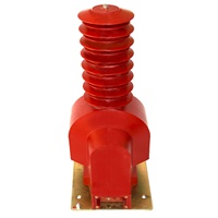 Transformateur de Potentiel d'Entrée JDZXW-35W2 35KV, Bobine Toroidale Simple en Résine Époxy Rouge, 100 0.2 0.5 6P, Haute Tension Électrique