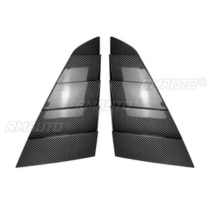 For Ford Mustang MK7 2024+ Car Rear Triangle <b>Window</b> Shark Cheek Trim Body Kit Rear Side Vent <b>Window</b> Trim <b>Cover</b> Modification Part - Product Image 6