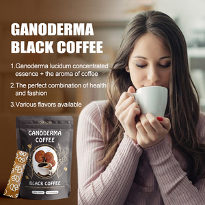 Café instantané aromatisé AMULYN en marque propre, Ganoderma Lingzhi (champignon Reishi), goût amer, amincissant, emballé en sachet - Product Image 3