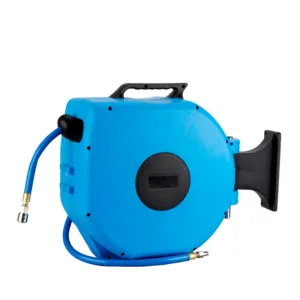 Automatic Air Pressure Hose 20 Metre Retractable Hose Reel Drum 180 degree