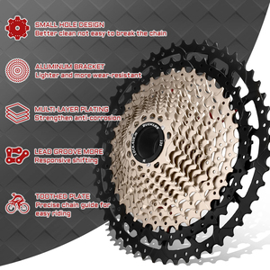 <span class=keywords><strong>Cassette</strong></span> de vélo BUCKLOS K7 <span class=keywords><strong>13</strong></span> <span class=keywords><strong>vitesses</strong></span> 11-50T pour <span class=keywords><strong>VTT</strong></span>, roue libre durable 13V, <span class=keywords><strong>cassette</strong></span> de vélo <span class=keywords><strong>VTT</strong></span> actuelle - Product Image 3