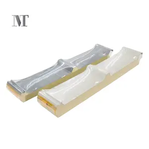 FM-zugelassenes flaches Stahlblech-Metallverkleidungssystem PIR-Isolierung Dach/Wand-Sandwichplatte