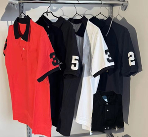 Nuova <span class=keywords><strong>Polo</strong></span> Sportiva Ralf 2025 100% Cotone con Logo Ricamato Personalizzato del Paese, Traspirante, Manica Corta, <span class=keywords><strong>Polo</strong></span> da Golf per Uomo - Product Image 1