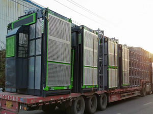 ลิฟต์ก่อสร้าง SC270แบรนด์ชั้นนำพร้อมผู้โดยสารและลิฟต์บรรทุกสินค้าที่มีส่วนประกอบหลักรวมถึงมอเตอร์และเกียร์สำหรับขาย - Product Image 5