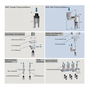 หุ่นยนต์จับยึดแบบสัมผัสนุ่มคู่มีความยืดหยุ่นจับขนาดเล็กกรงเล็บนุ่มรวมผลิตภัณฑ์<span class=keywords><strong>ยาง</strong></span>นุ่ม - Product Image 4