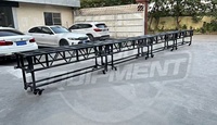 Dj Booth Lighting Roof Truss System Aluminio Stage Truss Display Pre Rig Truss