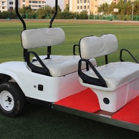 Navette touristique et voiture Voiturette de golf utilitaire électrique 6 places personnalisée
