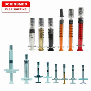 Красочный 1 мл 2,5 мл 3 мл 5 мл Luer замок стеклянный предварительно заполненный шприц - Product Image 1