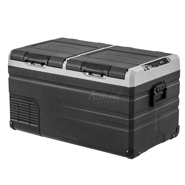 72L TW75 Alpicool Car Refrigerator Reverse Removable Door Boat Mini Fridge Freezer 2.6cuft Electronic DC Compressor Boat Fridges