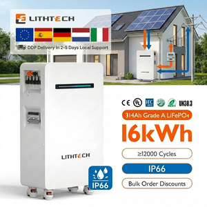 Sistema de Energía Doméstico de 51.2V, Paquete de Baterías de Iones de Litio de 15kWh 300Ah, Almacenamiento de Energía Solar de Alta Capacidad, Garantía de 10 Años, CAN - Product Image 1