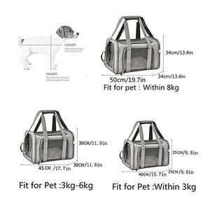 Portable Breathable <b>cat</b> Backpack Pet Travel <b>Carrier</b> <b>Bag</b> for Small Dogs and <b>Cats</b>, Car Seat Tote, Custom logo Promotional Gift - Product Image 4