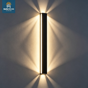 Applique murale LED extérieure 12W 18W 30W, éclairage mural en bande 20CM 30CM 50CM pour cour et jardin - Product Image 5