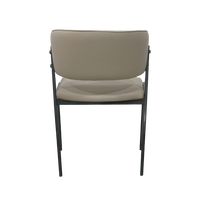 Fauteuils contemporains personnalisés pour restaurant et café, avec structure métallique et revêtement en velours, pour la maison, la cuisine et l'appartement
