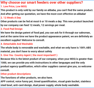 Pengumpan hewan peliharaan otomatis 6l untuk anjing dan kucing, aplikasi Wifi pintar dengan pengendali jarak jauh - Product Image 2