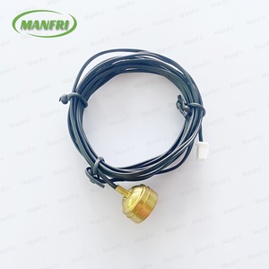 Hot bán cảm biến nhiệt độ NTC thermistor 10k trong thép không gỉ trong ngắn vòng bao vây cho điều hòa không khí - Product Image 3