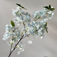 Tige d'arbre de Sakura de branche de fleur de cerisier lourde artificielle pour l'aménagement commercial de mariage