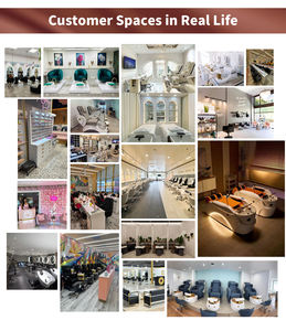 Beliebter, Erschwinglicher 2026 Kopfhaut-Spa-Behandlungsstuhl mit Massagefunktion, Waschbecken und Bequemem Nackenkissen - Product Image 5