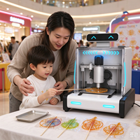 Imprimante 3D alimentaire Panda nouvelle, personnalisable, intelligente, électrique, automatique, contrôlée par Android, facile à utiliser, pour pâte à sucre et peinture alimentaire