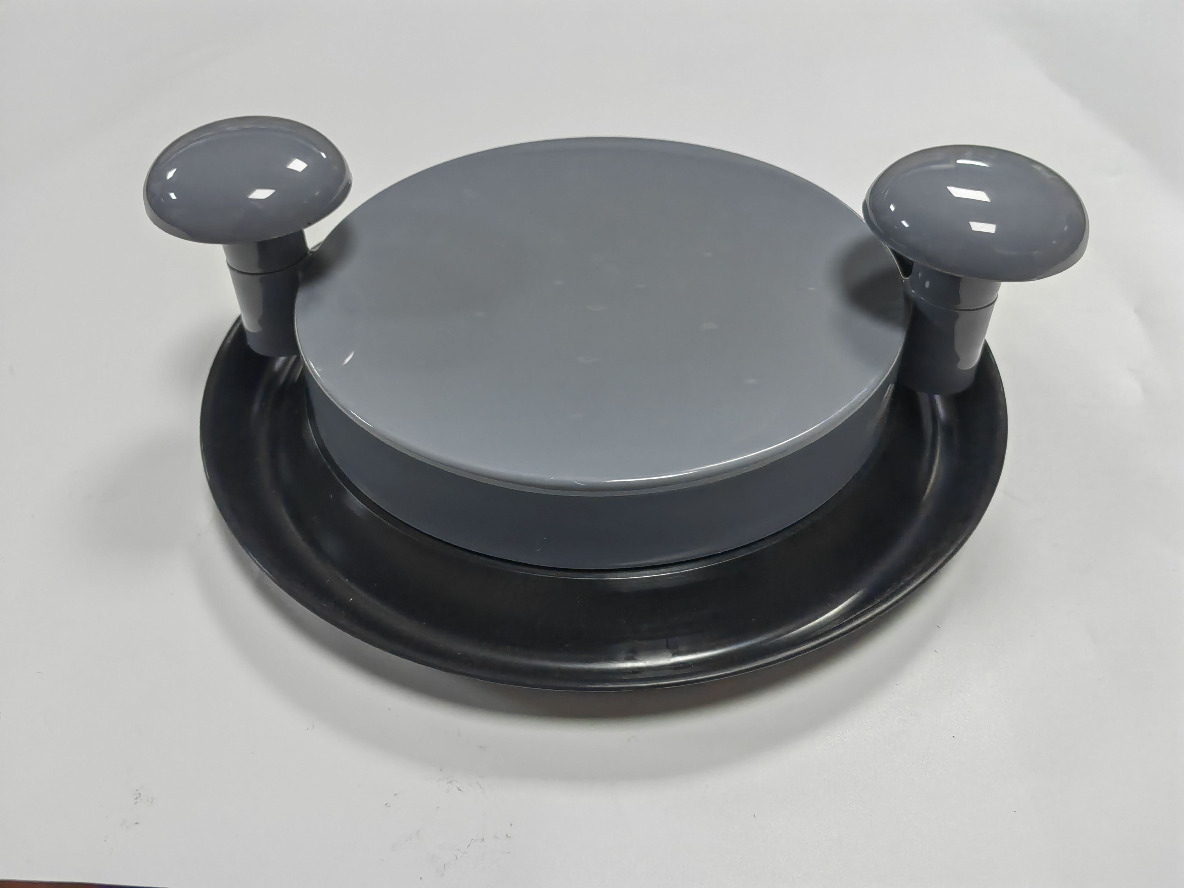 L 26ซม. ด้านนอก/18ซม. ด้านใน-สีดำ