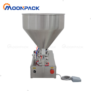 Máquina de Llenado Semiautomática Moonpack G1WGD 10-100ml para Botellas, Bebidas, Alimentos, Miel, Crema, Crema de Manos, Mermelada - Product Image 3