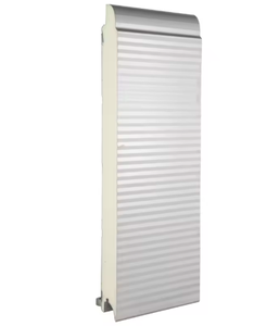 Panel de Puerta Industrial de PU Eléctrico para Garaje, Doble, Antihuellas, Venta al por Mayor, para Construcción y Bienes Raíces - Product Image 1
