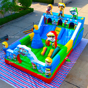 <span class=keywords><strong>Château</strong></span> gonflable d'extérieur pour enfants, structure de jeu gonflable en PVC durable et écologique pour <span class=keywords><strong>le</strong></span> divertissement - Product Image 2