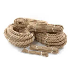 高品质耐用销售价格各种尺寸天然编织剑麻马尼拉绳