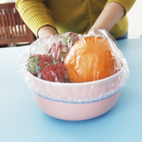Couvre-bols en plastique jetables pour la conservation des aliments, matériau écologique, adapté à la restauration et à l'usage domestique quotidien