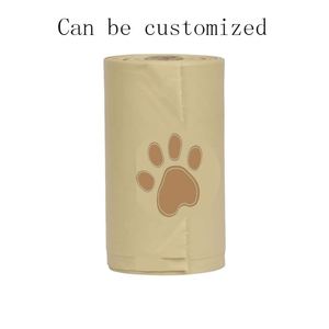 RDY Packaging OEM Eco-Friendly Customized Logo Dispenser Biodegradable Cornstarch <b>Compostable</b> Plastic Pet Cat Dog Poop Waste Bag - Product Image 3