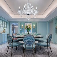 Lustres en cristal de luxe, lampes suspendues en verre modernes, éclairage décoratif de plafond pour salon, hôtel, luminaires suspendus