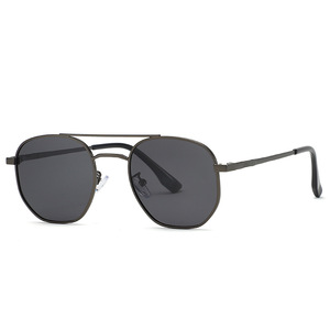 SPOEN Polarized <b>Sunglasses</b> Men <b>Round</b> Metal <b>Frame</b> UV400 Outdoor Pilot Style - Product Image 3