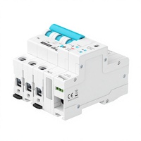 Disjoncteur miniature (MCB) intelligent 63A 3P avec mesure Wi-Fi, télécommande sans fil et réenclencheur automatique pour la maison connectée