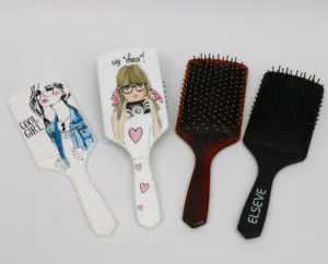 Hot sale avon promotion paddle brushes latest personalized fashionable hair new design comb brush