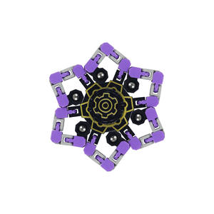 Cubo Antiestrés Educativo de Plástico ABS, Juguete para Dedos, Alivio del Estrés y la Ansiedad para Niños, Spinner de Mano para Niños y Niñas - Product Image 3