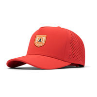 Gorra de Béisbol Personalizada con Parche de Goma con Logotipo, de Nailon y Poliéster, con Corte Láser, Impermeable, para Golf, Talla M