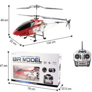 Helicóptero de brinquedo, 130cm, controle de rádio, helicóptero, tamanho grande, 4ch rc, brinquedo com câmera 480p