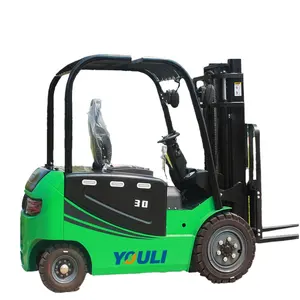 Electric Forklift New Smart 1.5 Ton 2 Ton 3 Ton Lithium Battery Forklifts 4 Wheels Lifts Small Forklift Electric