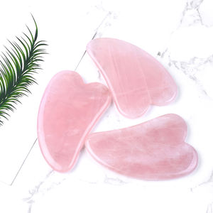 Quarzo rosa Guasha Skincare <span class=keywords><strong>Viso</strong></span> Giada Della Pelle Raschiando <span class=keywords><strong>Massaggio</strong></span> <span class=keywords><strong>Gua</strong></span> <span class=keywords><strong>Sha</strong></span> Piastra - Product Image 4