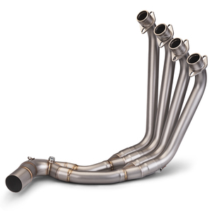 Sistema de Escape de Motocicleta para CBR650R <span class=keywords><strong>CB650F</strong></span> Nuevo, Slip-On Modificado con Tubo de Enlace Frontal para CBR650R <span class=keywords><strong>CB650F</strong></span> - Product Image 1