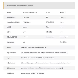 บอร์ดพัฒนา FPGA รุ่น HT Domestic Alinx PGL12G สีม่วง ซีรีส์ Tongchuang Logos รุ่น Pgl12g สีดำและสีทอง ALINX - Product Image 5