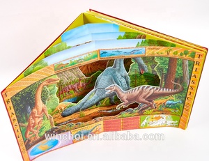 Dinosaurio historia <span class=keywords><strong>libro</strong></span> 3D POP <span class=keywords><strong>libro</strong></span> personalizada <span class=keywords><strong>libro</strong></span> de impresión - Product Image 2