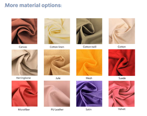 Sobres de tela de lino y algodón reciclables Midg, medicina herbaria china, bolsa de lino impresa con unidad de bolsillo de Bursa dulce, sellado de solapa - Product Image 6