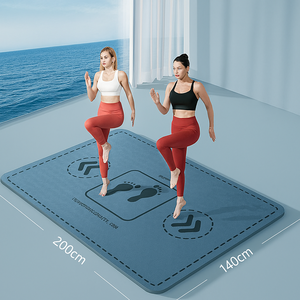 <span class=keywords><strong>Esterilla</strong></span> de <span class=keywords><strong>Yoga</strong></span> Extra ligera sin olor con estampado personalizado Tpe antideslizante de Material certificado respetuoso con el medio ambiente de gran tamaño para Fitness - Product Image 1