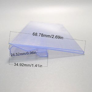 Supermarché Épicerie PVC Extrudé <span class=keywords><strong>Prix</strong></span> Bande en Plastique Étagère Talker <span class=keywords><strong>Porte</strong></span>-<span class=keywords><strong>Étiquette</strong></span> Clip pour Billet pour <span class=keywords><strong>Magasin</strong></span> - Product Image 5