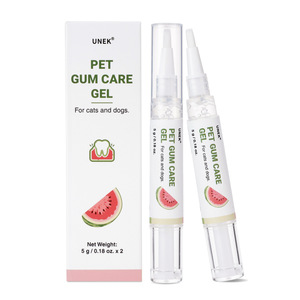 Brosse à dents pour animaux de compagnie, dentifrice intégré, nettoyage buccal pour chats et chiens, élimination des tartres, mauvaise haleine, kit pour chien, brosse à dents pour chat - Product Image 4