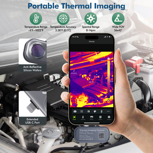 Ios תרמית imager tc102 מצלמה תרמית אינפרא אדום עם אפליקציה חינמית-20 ℃-550 ℃ טווח הדמיה תרמי - Product Image 2