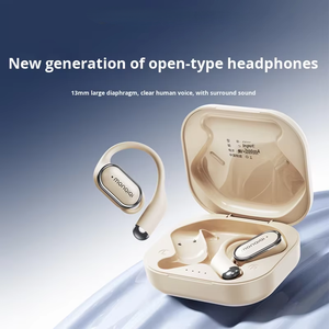 Fones de Ouvido Sem Fio com 10-15 Horas de Duração da Bateria, Gancho para Ouvido Esportivo, Clip para Ouvido, Condução Aérea, Material PC+ABS - Product Image 3