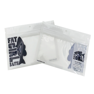 Custom Mylar Clear Soft Plastic Fishing Lure Bag Fish Lure Lobster Live Fishing Heat Seal Packaging Crab Trap Bait Bag - Product Image 6